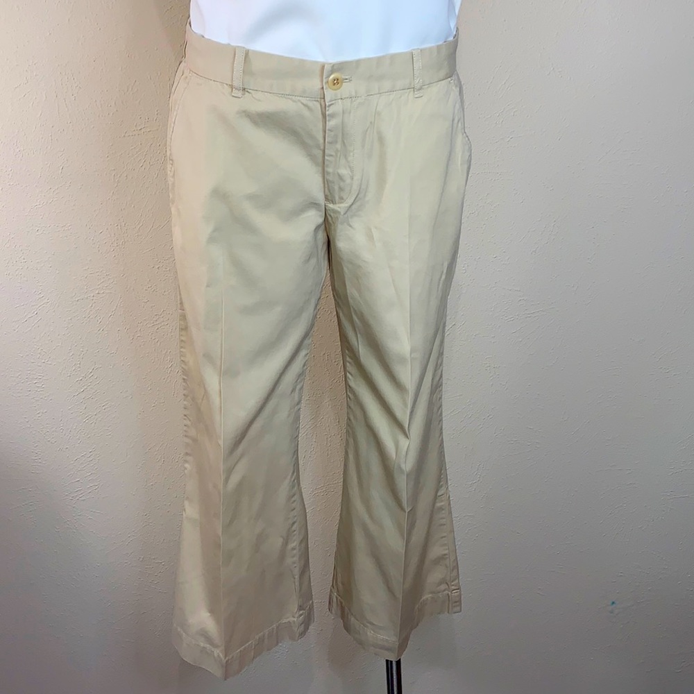 Ralph Lauren Sport Beige Cropped Pants Size 10
